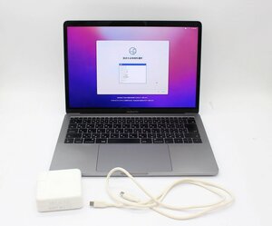 【1円】Apple MacBook Pro 13インチ 2017 A1708 Two Thunderbolt 3 ports シルバー マックブックプロ ノートパソコン z24-167 中古品 z_e