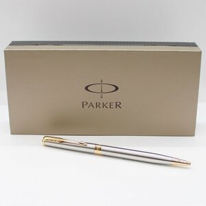 PARKER パーカー ボールペン 回転式 シルバー 中古品 m_z(j) m24-33499