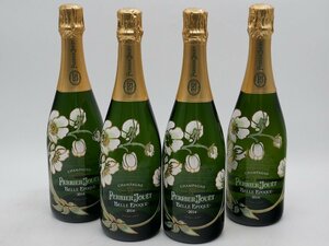 ★1スタ!!【未開栓/4本セット】PERRIER-JOUET ペリエ・ジュエ　ベルエポック 2014 750ml 12.5％ シャンパーニュ 白泡 コク m5-34585 m_z