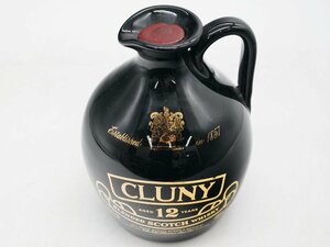 ★ 1スタ!!【未開栓】CLUNY クルーニ 12years 原産国スコットランド 750ml 43％ ウイスキー 洋酒 古酒 m5-27034 m_z