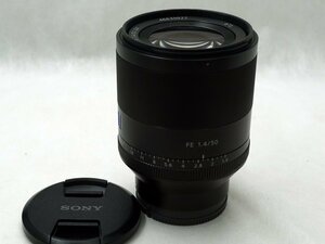 ◎【1スタ！】中古品・難あり SONY SEL50F14Z Planar T* FE 50mm F1.4 ZA Eマウント用フルサイズ対応単焦点レンズ