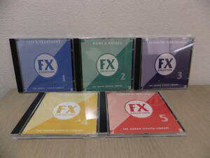 CD 業務用 効果音 FX COLLECTION 1〜5 5枚