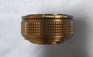 Fotasy M42-FXヘリコイド、M42スクリューマウントレンズアダプター/マクロフォーカシングヘリコイド 富士フィルムＸマウントボディー用