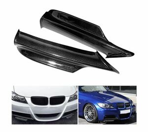 新品 E90 E91 前期 Mスポーツ リアルカーボン フロント スプリッター ★ 320i 323i 325i 330i 335i カーボン エアロ リップ スポイラー