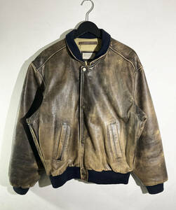 80’S BANANA REPUBLIC LEATHER JACKET バナナリパブリック レザージャケット