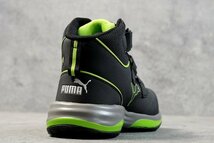 PUMA プーマ 安全靴 メンズ スニーカー シューズ Rapid Green Mid ベルクロタイプ 作業靴 63.552.0 ラピッドグリーンミッド 26.5cm / 新品_画像5