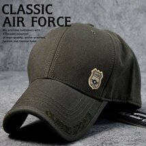 U.S.AIR FORCE キャップ 帽子 メンズ レディース 野球帽 ミリタリー キャンプ アウトドア アメカジ 7988122 M オリーブ 新品 1円 スタート_画像1