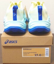 【新品・未使用】ASICS SUPERBLAST　アシックス　スーパーブラスト◆27.0cm US9 箱付◆マラソン ランニング　ジョギング◆FF Turbo◆_画像3