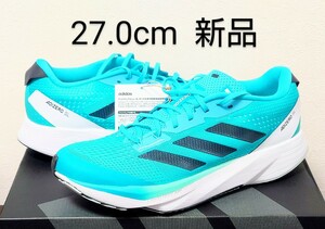 【新品・未使用】 ADIZERO SL ◆ アディダス アディゼロ ◆27.0cm US9 箱付◆ランニング　厚底　マラソン　レース◆