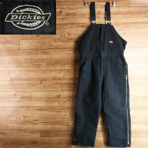 G7T/R1.29-2　アメリカ古着　Dickies　ディッキーズ　オーバーオール　ワークパンツ　XLサイズ　メンズ　つなぎ　作業服