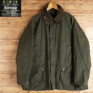 K3J/R1.30-5　90s　ユーロヴィンテージ　イギリス製　 Barbour　バブアー　BEDALE　オイルドジャケット　ハンティング　C44/112CM