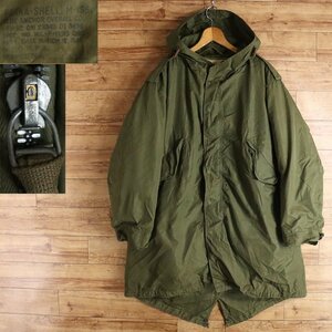 ?8S/R1.26-2　50s ビンテージ アメリカ軍 US ARMY M-51 フィッシュテールパーカー ライナー モッズコート 米軍 PARKA SHELL M-1951 古着