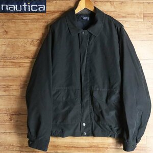 H4T/R2.2-1　　90s　アメリカ古着　nautica　ノーティカ　ポリジャケット　XLサイズ　メンズ　ジャンパー　ブルゾン　スイングトップ