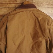 #3T/Y2.13-3　アメリカ古着　Carhartt　カーハート　チョアコート　裏ブランケット　カバーオール　ダックジャケット　ワークジャケット_画像8