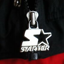 E3S/R2.19-5　NBA　シカゴブルズ　STARTER　スターター　中綿　ナイロンジャケット　2WAY　袖脱着式　ジャンパー　ブルゾン　XL　古着_画像4