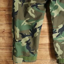 J2K/R2.19-3　U.S.ARMY　アメリカ軍　米軍　ECWCS　GORE-TEX　ゴアテックス　オーバーパンツ　ミリタリーパンツ　ウッドランドカモ_画像7