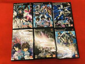 機動戦士ガンダムSEED 連合vs.Z.A.F.T DESTINY 連合VS.Z.A.F.T.Ⅱ PLUS 終わらない明日へ SEED DESTINY GENERATION of C.E. 6本