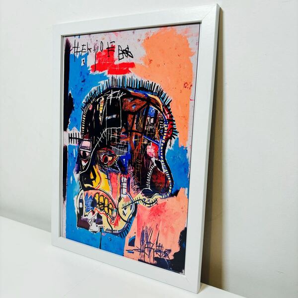 【白額付きポスター】バスキア① Basquiat (新品)