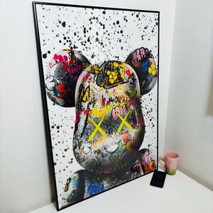 【ポスター】KAWS(カウズ)19 ベアブリック(A1サイズ)