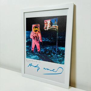 【額付きポスター】アンディ ウォーホル 「宇宙飛行士」(新品)