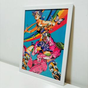 【白額付きポスター】JOJO ジョジョの奇妙な冒険 第6部 徐倫②(新品)