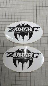 ゾーラック　ZORLAC クラシック　オールドスクール　スケートボード　ステッカー　ビンテージ　レトロ　スケーター　希少　レア　入手困難