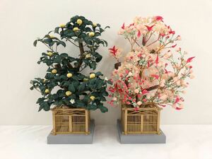 桜橘 雛道具 高さ約42cm 雛人形 ひな祭り 桃の節句 ひな人形