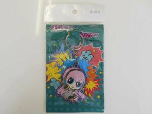 70116943 Hatsune Miku × Powerpuff Girls power пуховка . звук LUKA Raver брелок для ключа Ek-04A