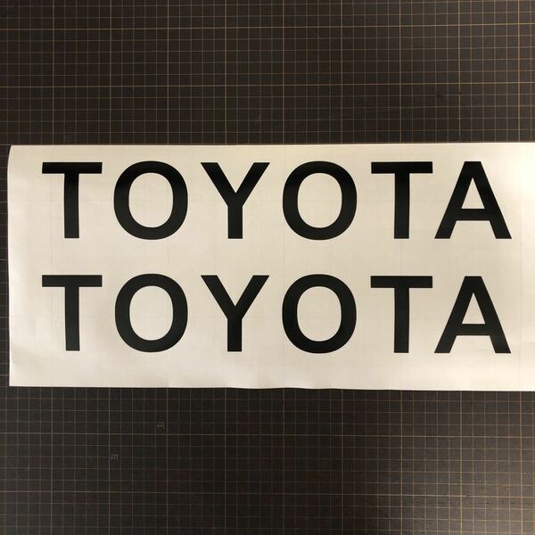 Toyota カッテングステッカー