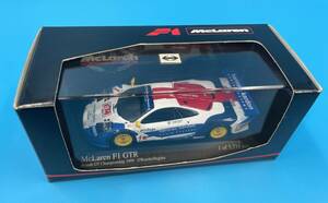 □M28 MINICHAMPS ミニチャンプス 1/43 McLaren マクラーレン F1 GTR ブリティッシュGTC 1999 O'Rourke/Sugden ミニカー