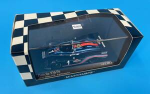 □M60 MINICHAMPS ミニチャンプス 1/43 Porsche ポルシェ 936/76 ADAC 300km 1976 Rolf Stommelen ニュルブルクリン ミニカー