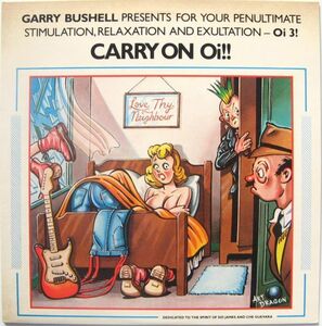 英パンク、オイ　コンピレーション LP　Carry On Oi!!! 1981年