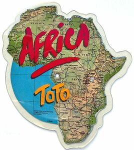 米ポップロック　TOTO　シングル Africa/We Made It　変形ピクチャーディスク　1983年