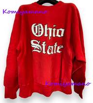 80s ビンテージ トリコタグ Champion チャンピオン Ohio State オハイオ大学 REVERSE WEAVE リバースウィーブ スウェット アメリカ製_画像3