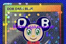 村上隆 もののけ 京都 カード DOB DARK BLUE カード MONONOKE KYOTO 来場者特典 COLLECTIBLE TRADING CARD Takashi Murakami flower トレカ_画像3
