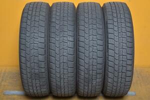 中古 ダンロップ タイヤ ウィンターマックスWM02,155/65R14,75Q