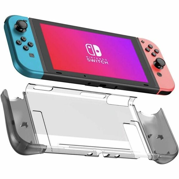 GameSir　保護ケース　Nintendo Switch対応　ドッキング可能TPU半透明　衝撃吸収　保護　傷防止 スイッチカバー