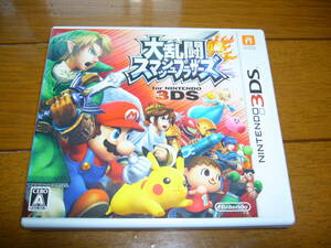 ◆任天堂3DSソフト◆NINTENDO 3DS 大乱闘スマッシュブラザーズ◆USED ケース付き■送料無料!