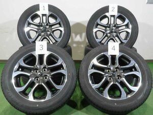 4本 マツダ デミオ 純正 16インチ 5.5J +40 4H PCD 100 ラジアル ダンロップ ルマン V 2022年 185/60R16 マツダ2 MAZDA2 純正戻し 車検