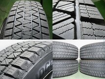 4本 社外 17インチ 7J +38 5H 114.3 スタッドレス ブリヂストン ブリザック DM-V3 225/65R17 ハリアー RAV4 NX CX-5 CX-8 エクストレイル_画像10