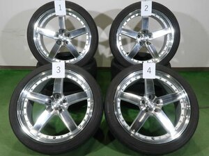 4本 ロクサーニ GRASTAR FIVE 20インチ 8.5J +38 5H PCD114.3 ラジアル TOYO トランパス LuⅡ 245/40R20 アルファード ヴェルファイア 30系