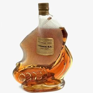 A2　未開栓　LARSEN　S.A.　COGNAC　ラーセン 　バイキング　　 グラスシップ 700ml 40度