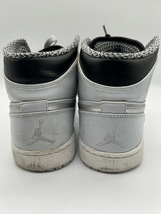 2591-02★AIR JORDAN 1 RETRO MID "WOLF GREY" 554724-032 （ウルフグレー/ブラック/ホワイト）★_画像6