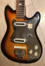 Guyatone LG-65T ジャパンヴィンテージ ビザールギター 70年代_画像1