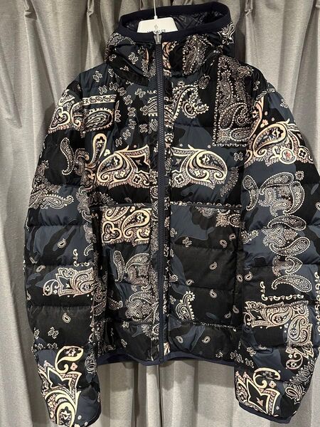 【即納】MONCLER モンクレール Frevile ペイズリーダウン サイズ3