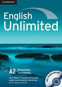 [A01581912]English Unlimited Elementary Coursebook with e-Portfolio [ бумага ba