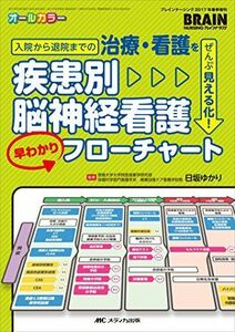 [A01592474]疾患別 脳神経看護 早わかりフローチャート: 入院から退院までの治療・看護をぜんぶ見える化! (ブレインナーシング2017年春季