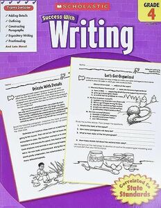 [A12212694]Scholastic Success With Writing Grade 4