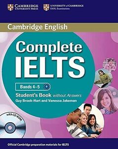 [A11095358]Complete IELTS Bands 4?5 Student's Book without Answers with CD-