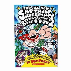[A12216313]The All New Captain Underpants Extra-crunchy Book O' Fun